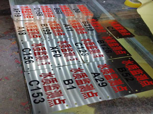 Identification signs